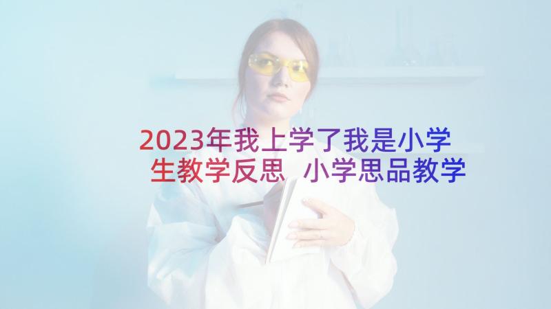 2023年我上学了我是小学生教学反思 小学思品教学反思(汇总5篇)