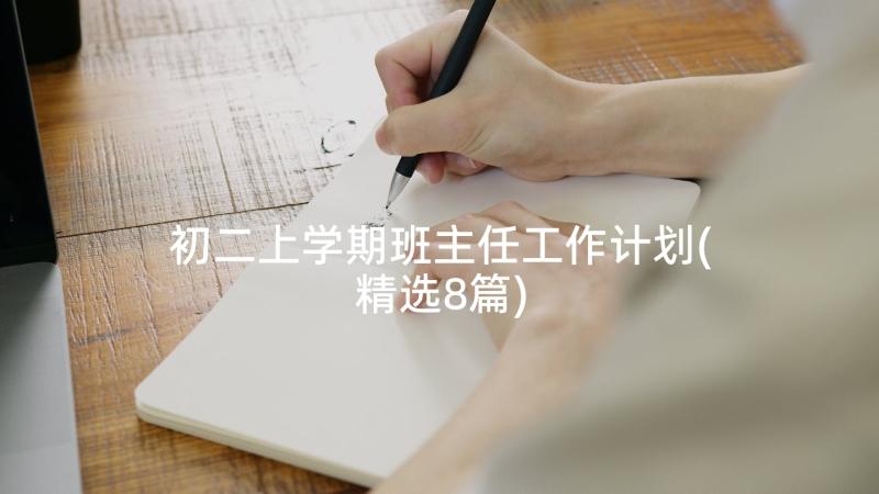 初二上学期班主任工作计划(精选8篇)