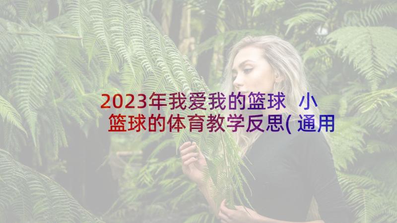 2023年我爱我的篮球 小篮球的体育教学反思(通用6篇)