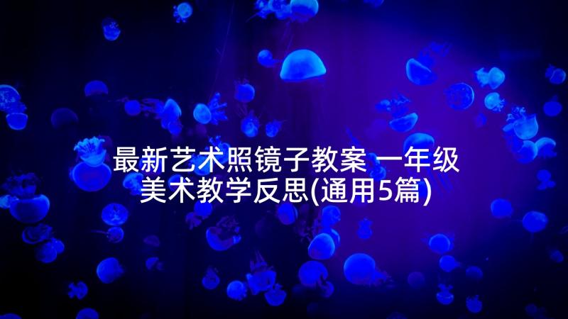 最新艺术照镜子教案 一年级美术教学反思(通用5篇)