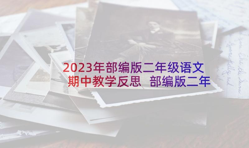 2023年部编版二年级语文期中教学反思 部编版二年级语文雷雨教学反思(模板5篇)