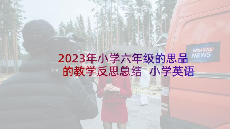 2023年小学六年级的思品的教学反思总结 小学英语六年级教学反思(汇总9篇)