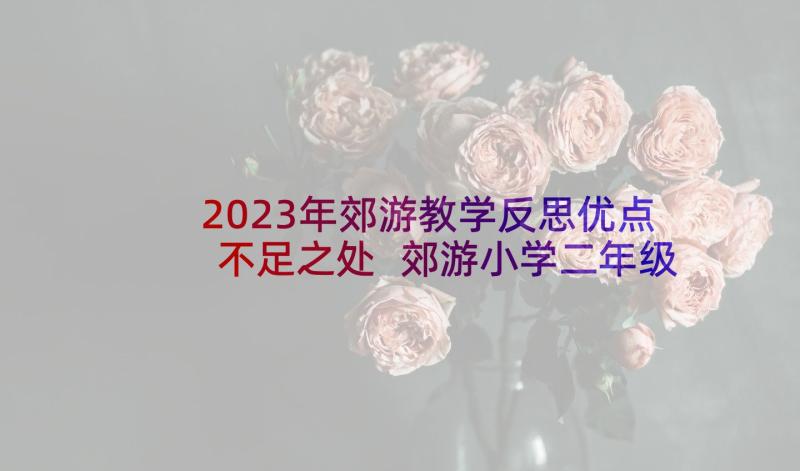 2023年郊游教学反思优点不足之处 郊游小学二年级音乐教学反思(优质5篇)