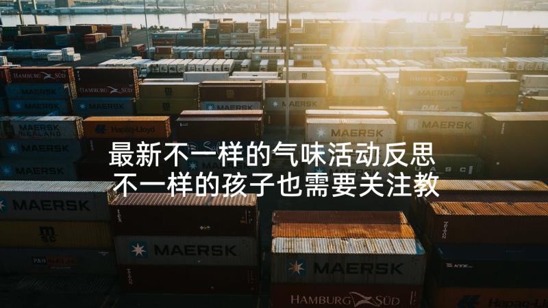 最新不一样的气味活动反思 不一样的孩子也需要关注教学反思(大全5篇)