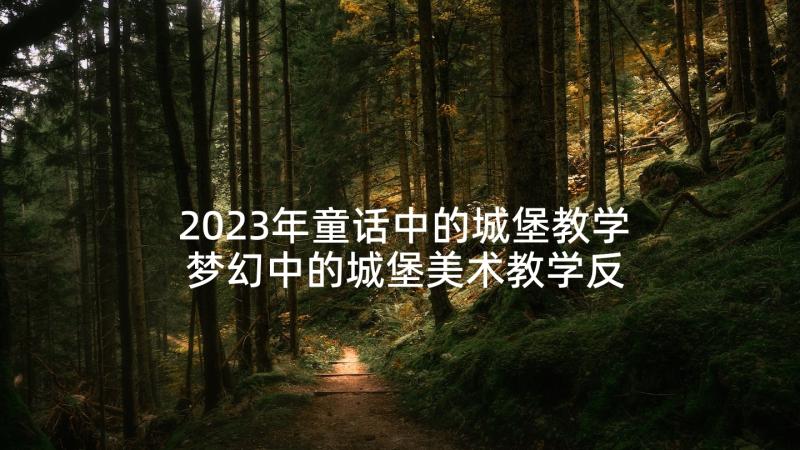 2023年童话中的城堡教学 梦幻中的城堡美术教学反思(大全5篇)