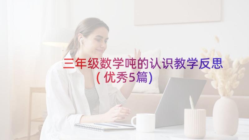 三年级数学吨的认识教学反思(优秀5篇)