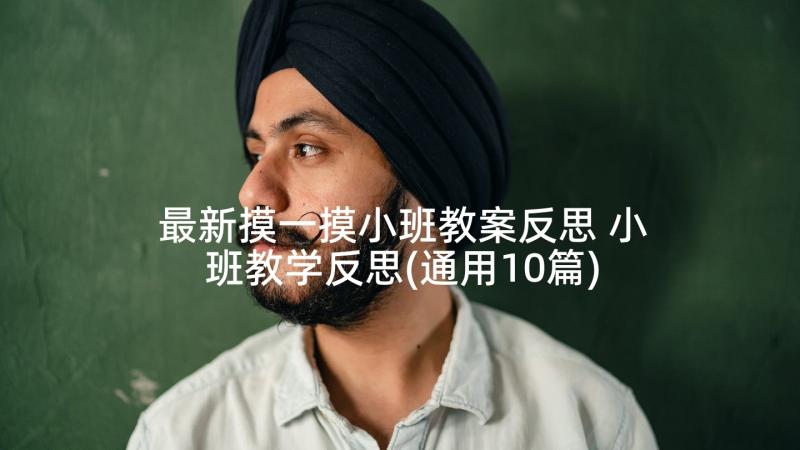 最新摸一摸小班教案反思 小班教学反思(通用10篇)