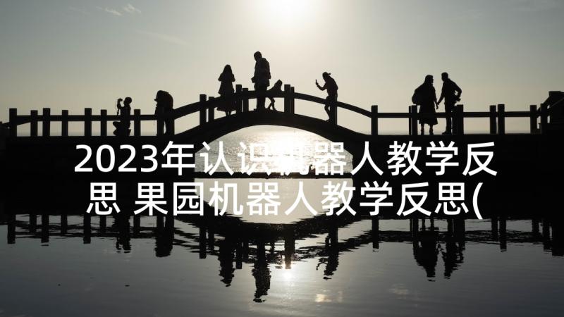 2023年认识机器人教学反思 果园机器人教学反思(通用5篇)