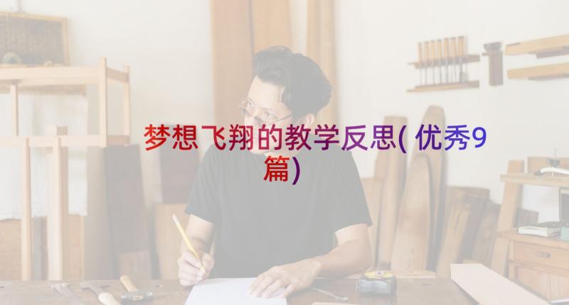 梦想飞翔的教学反思(优秀9篇)