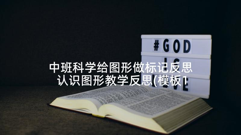 中班科学给图形做标记反思 认识图形教学反思(模板10篇)