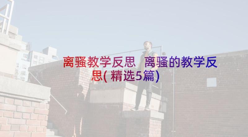 离骚教学反思 离骚的教学反思(精选5篇)