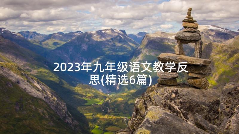 2023年九年级语文教学反思(精选6篇)