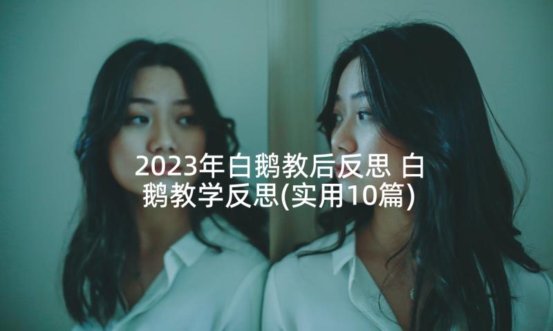 2023年白鹅教后反思 白鹅教学反思(实用10篇)