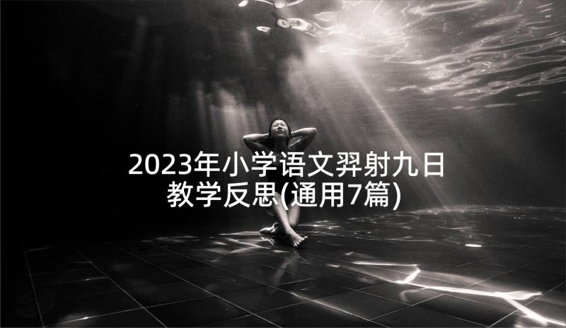 2023年小学语文羿射九日教学反思(通用7篇)