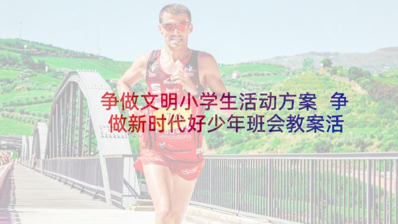 争做文明小学生活动方案 争做新时代好少年班会教案活动方案(优质5篇)