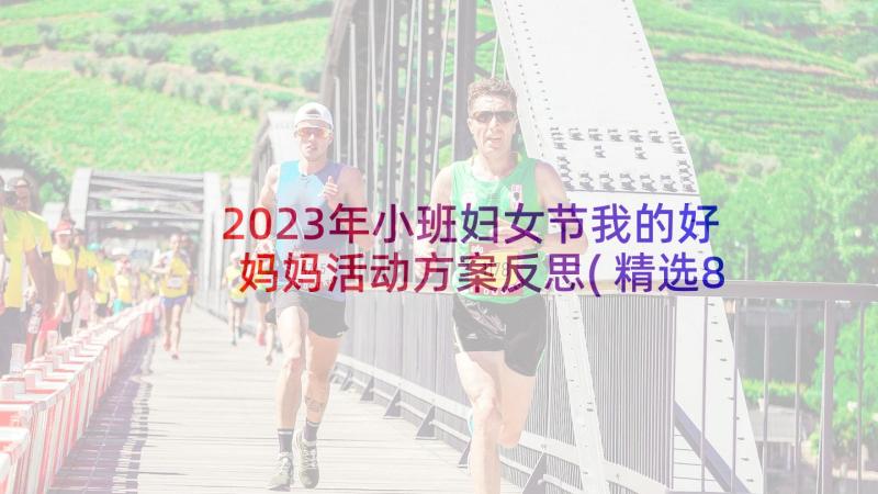 2023年小班妇女节我的好妈妈活动方案反思(精选8篇)