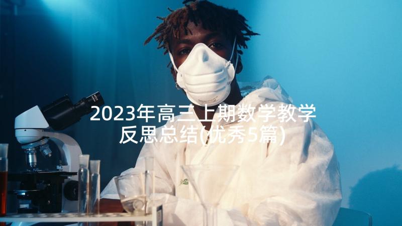 2023年高三上期数学教学反思总结(优秀5篇)