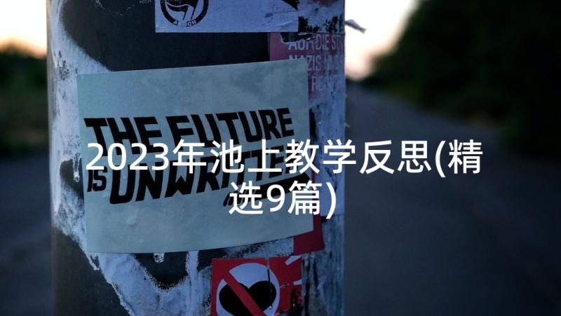 2023年池上教学反思(精选9篇)