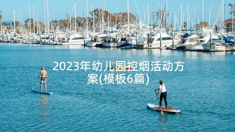 2023年幼儿园控烟活动方案(模板6篇)