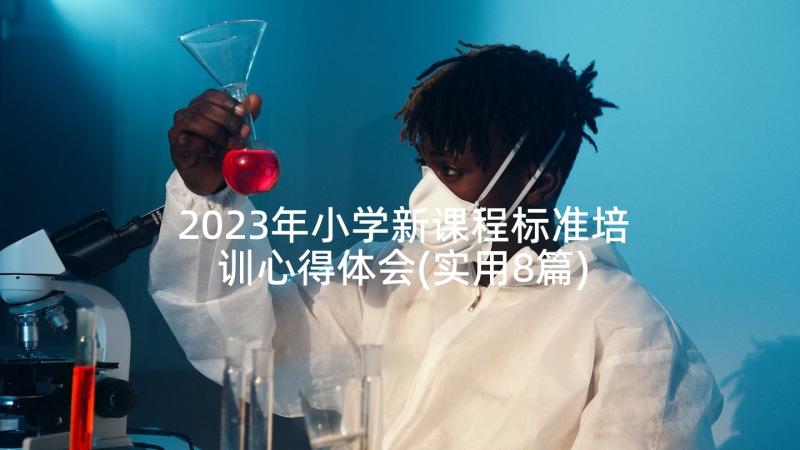 2023年小学新课程标准培训心得体会(实用8篇)