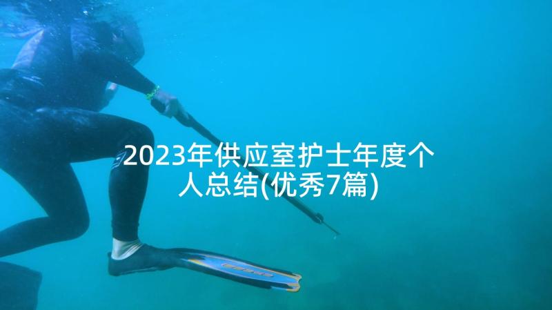 2023年供应室护士年度个人总结(优秀7篇)