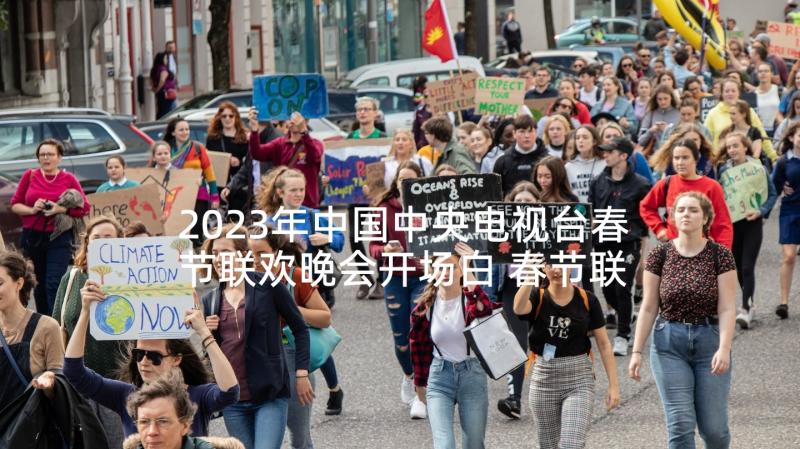 2023年中国中央电视台春节联欢晚会开场白 春节联欢晚会主持词开场白(通用7篇)
