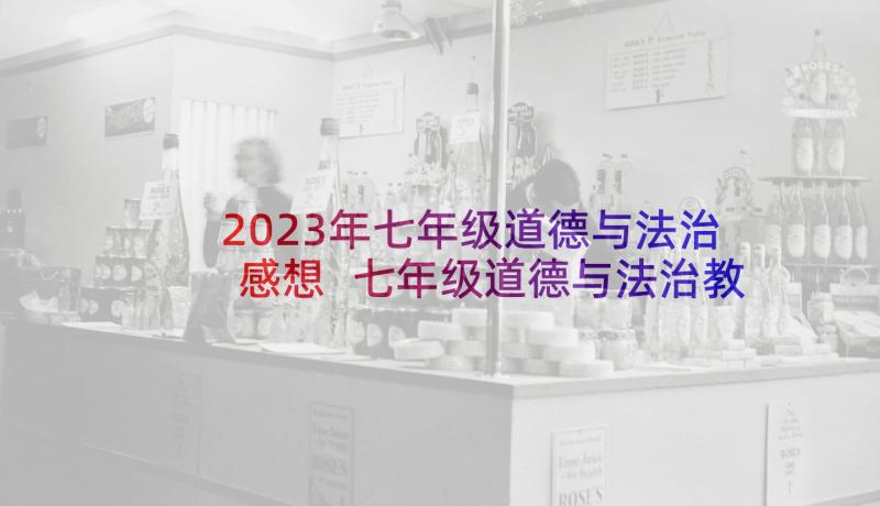 2023年七年级道德与法治感想 七年级道德与法治教学工作计划(优秀10篇)