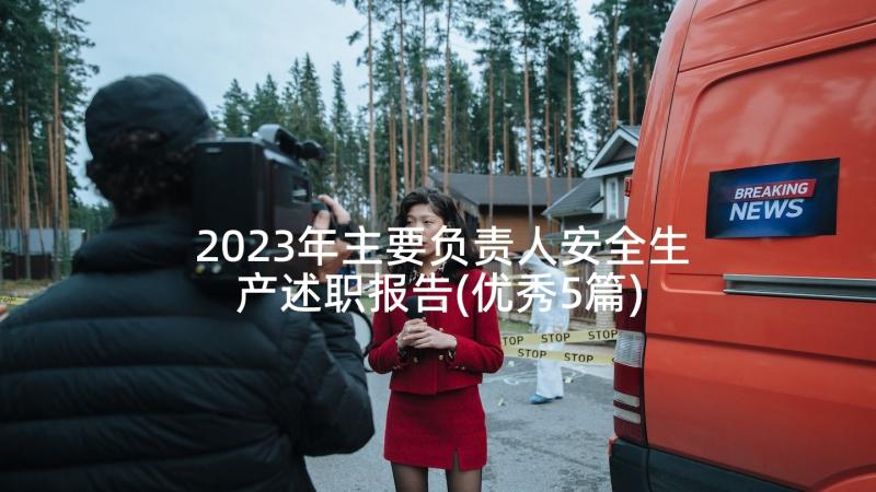 2023年主要负责人安全生产述职报告(优秀5篇)