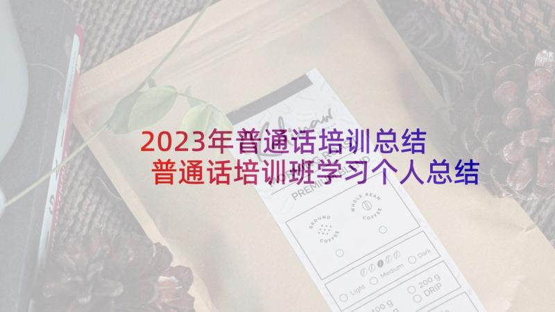 2023年普通话培训总结 普通话培训班学习个人总结(模板10篇)