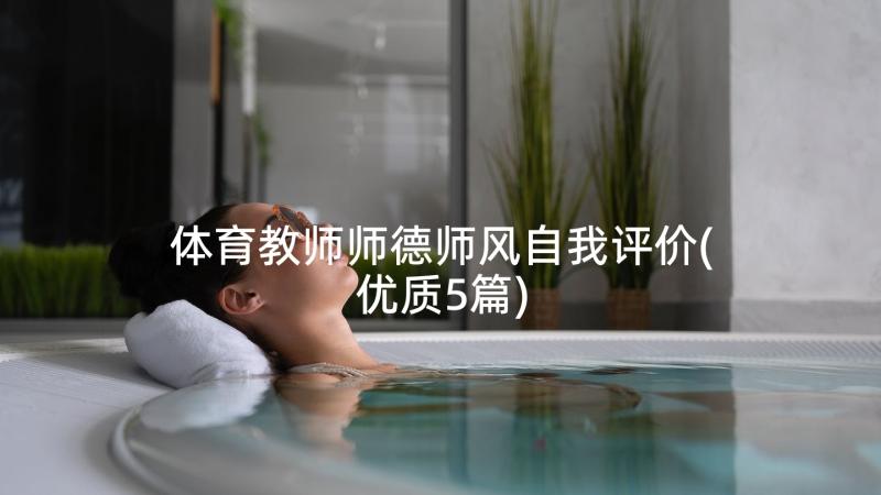 体育教师师德师风自我评价(优质5篇)