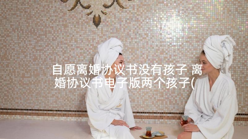 自愿离婚协议书没有孩子 离婚协议书电子版两个孩子(精选9篇)