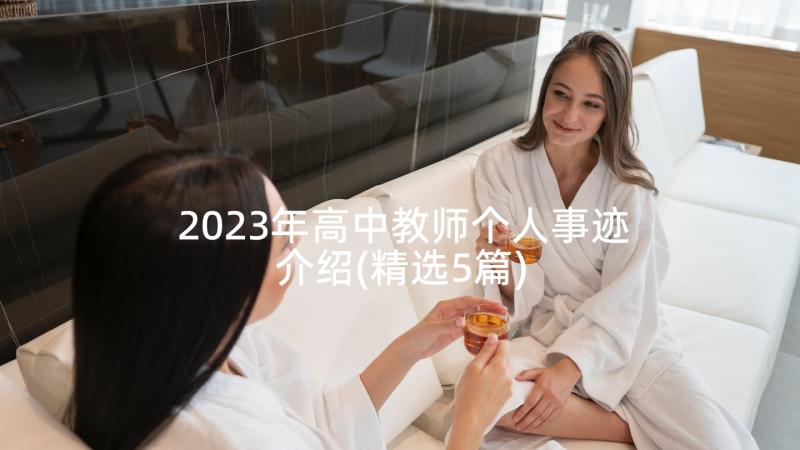 2023年高中教师个人事迹介绍(精选5篇)