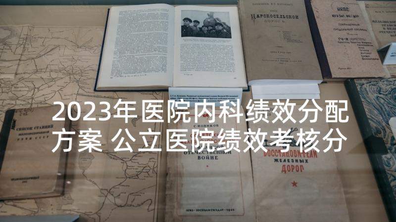 2023年医院内科绩效分配方案 公立医院绩效考核分配方案(通用5篇)