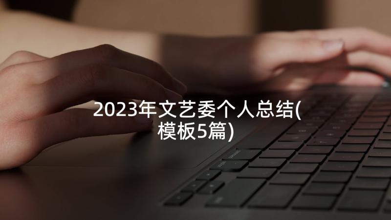 2023年文艺委个人总结(模板5篇)