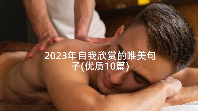 2023年自我欣赏的唯美句子(优质10篇)