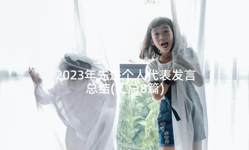 2023年先进个人代表发言总结(汇总8篇)