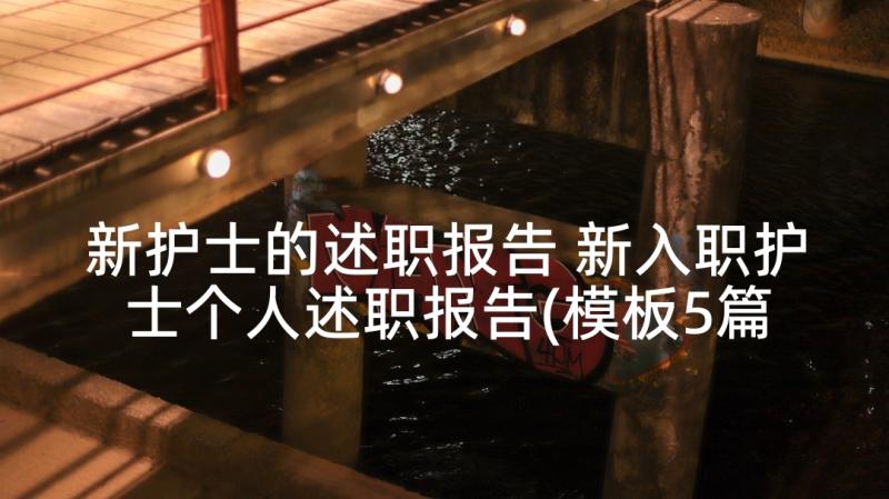 新护士的述职报告 新入职护士个人述职报告(模板5篇)