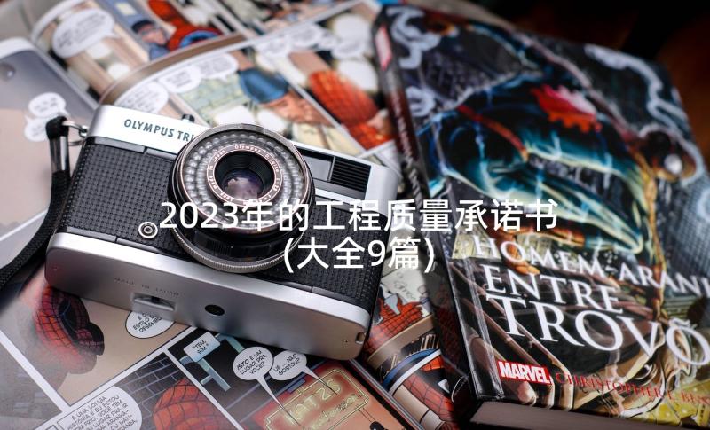 2023年的工程质量承诺书(大全9篇)