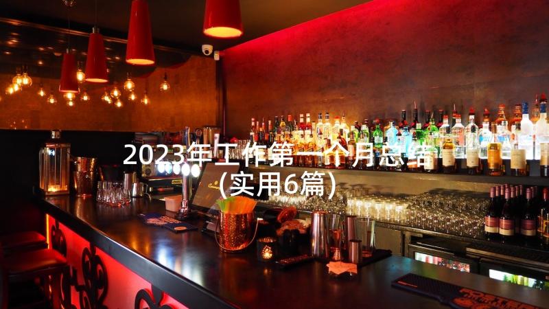 2023年工作第一个月总结(实用6篇)