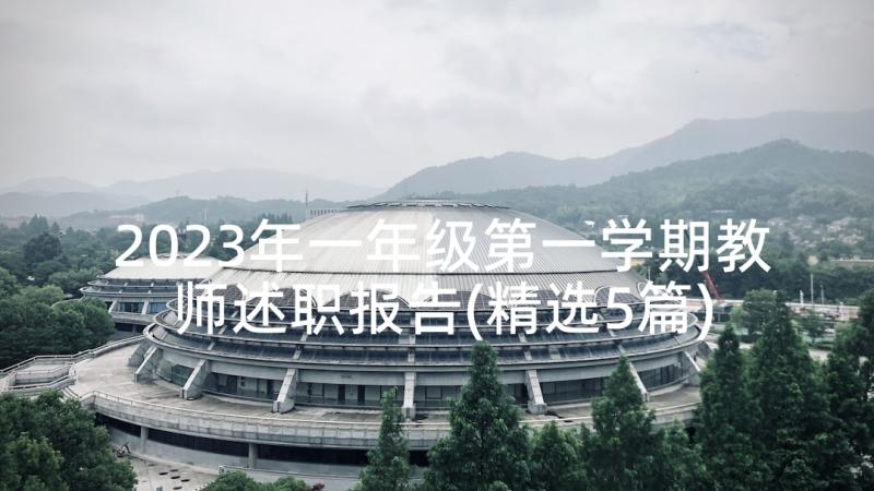 2023年一年级第一学期教师述职报告(精选5篇)