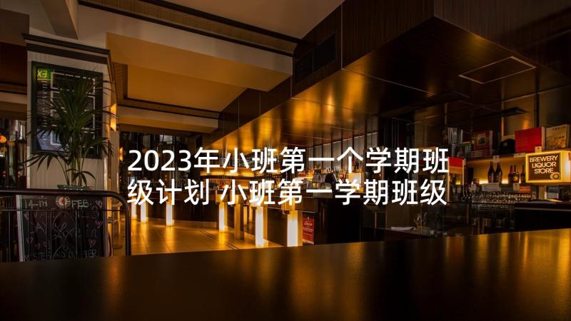 2023年小班第一个学期班级计划 小班第一学期班级工作计划(优秀9篇)