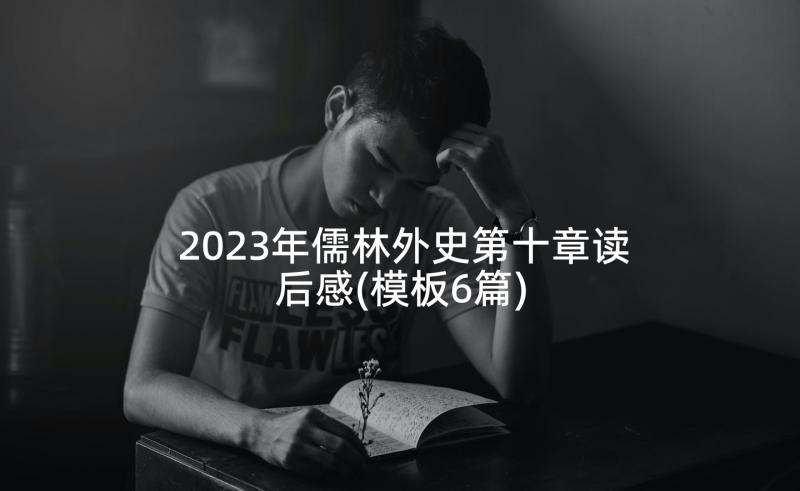 2023年儒林外史第十章读后感(模板6篇)