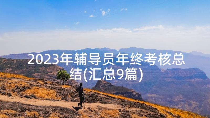 2023年辅导员年终考核总结(汇总9篇)