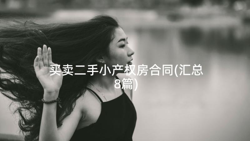 买卖二手小产权房合同(汇总8篇)