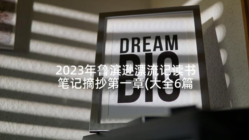 2023年鲁滨逊漂流记读书笔记摘抄第一章(大全6篇)