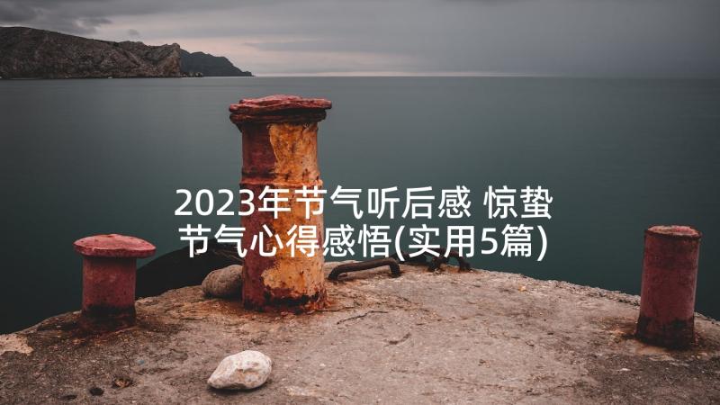 2023年节气听后感 惊蛰节气心得感悟(实用5篇)