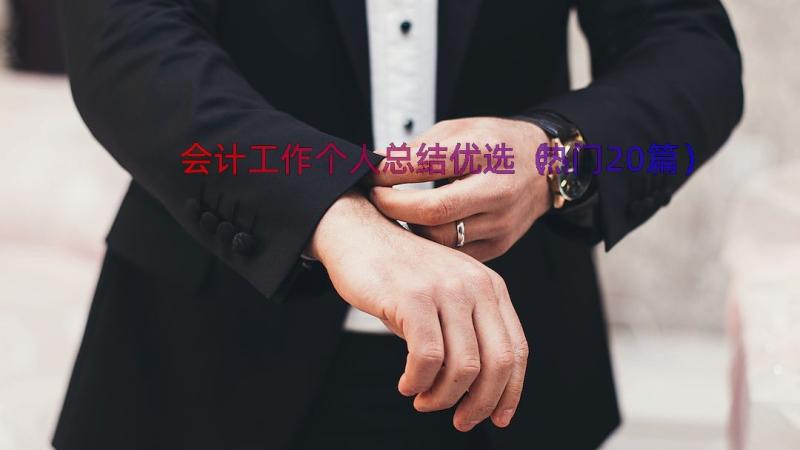 会计工作个人总结优选（热门20篇）