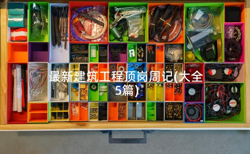 最新建筑工程顶岗周记(大全5篇)