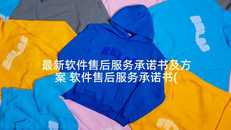 最新软件售后服务承诺书及方案 软件售后服务承诺书(大全5篇)