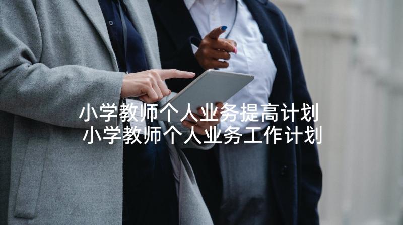 小学教师个人业务提高计划 小学教师个人业务工作计划(优质5篇)